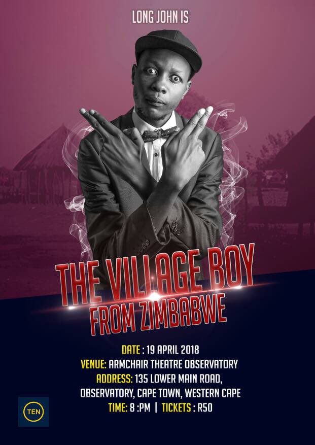 RiaadMoosa's tweet photo. Yo guys. Go see this hilarious dude at the @armchairobz on 19th April :) https://t.co/BAnwqUiSpy