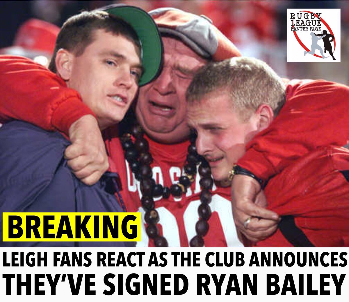 RLBP_'s tweet photo. Scenes in Leigh tonight 🤣 #RyanBailey #LeighCenturions https://t.co/kBffLa56Zj