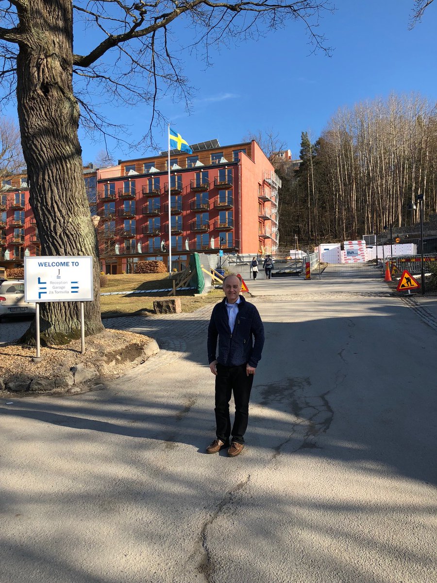 A few days away from Edinburgh in Stockholm to visit Victoriakliniken to discuss breast implants tomorrow. #PlasticSurgery #BreastAugmentation