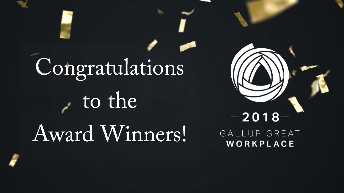 Congratulations to the 2018 Gallup Great Workplace Award winners @Nationwide @USAA @askRegions @KinderCare @MarsGlobal @CentennialGov @DTE_Energy @MashreqTweets @nfum on.gallup.com/2EWikTa