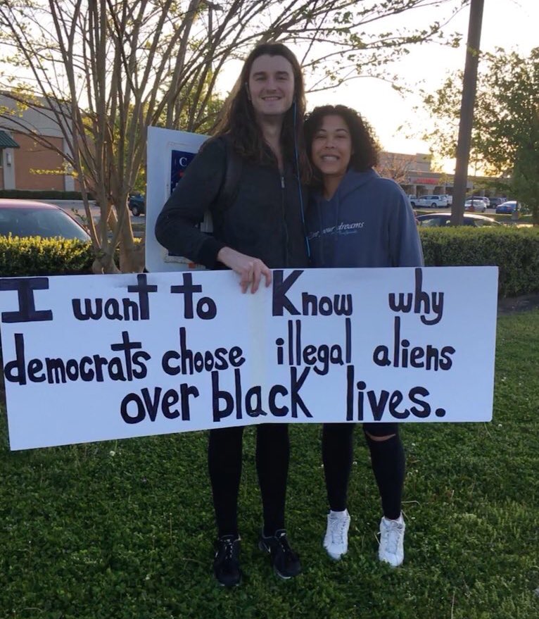 ScottPresler's tweet photo. Almost every single day, I stand on a busy street corner with this sign.

It's been an amazing experience having people come up to talk to me &amp; I'm learning a lot from people of color. I want them to know that I give a damn and I'm here to listen. 
#WednesdayWisdom https://t.co/2hdfdWbofh
