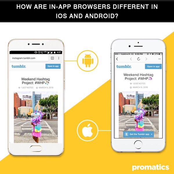 promatics's tweet image. Essential things you should know about In-app browsers and their usage   promaticsindia.com/blog/essential… #in-app browsers #webview #appdevelopmenttips #apps #browsers #tips #technology #mobile #UX #Wednesdaywisdom