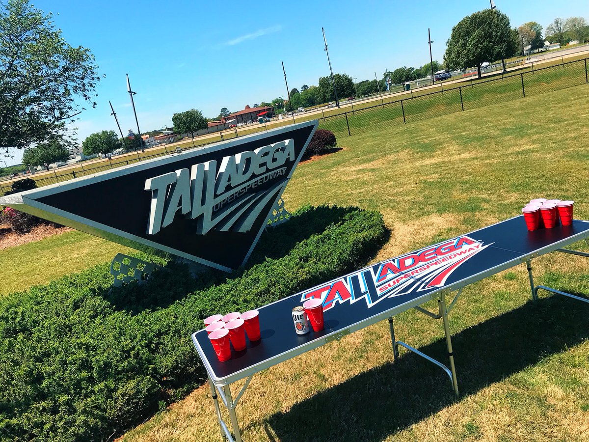 TALLADEGA's tweet photo. 🍻 pong, anyone? https://t.co/kASNcmiS9Y