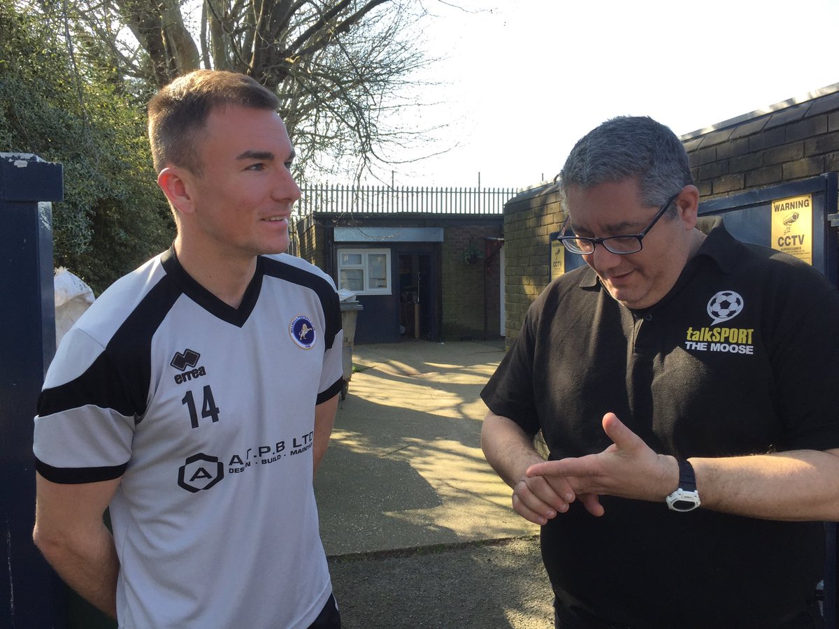 BroadcastMoose's tweet photo. Great chatting to @jedwallace12 this morning at @MillwallFC good luck for the rest of the season my friend https://t.co/Ib20PSOxmR