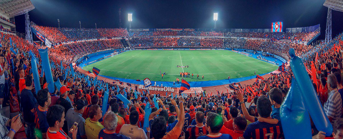 recibimientoccp's tweet photo. Vení a Barrio Obrero a conocer esta locura #LaNuevaOlla #LMHDP 🎺🔴🔵🏟🎶

¡Gracias a todos los grupos organizados y a la mitad + 1 del Paraguay por hacer posible esta fiesta! 👏

#LaFiestaLaHacemosTodos 💪 https://t.co/ruzpP17ywd