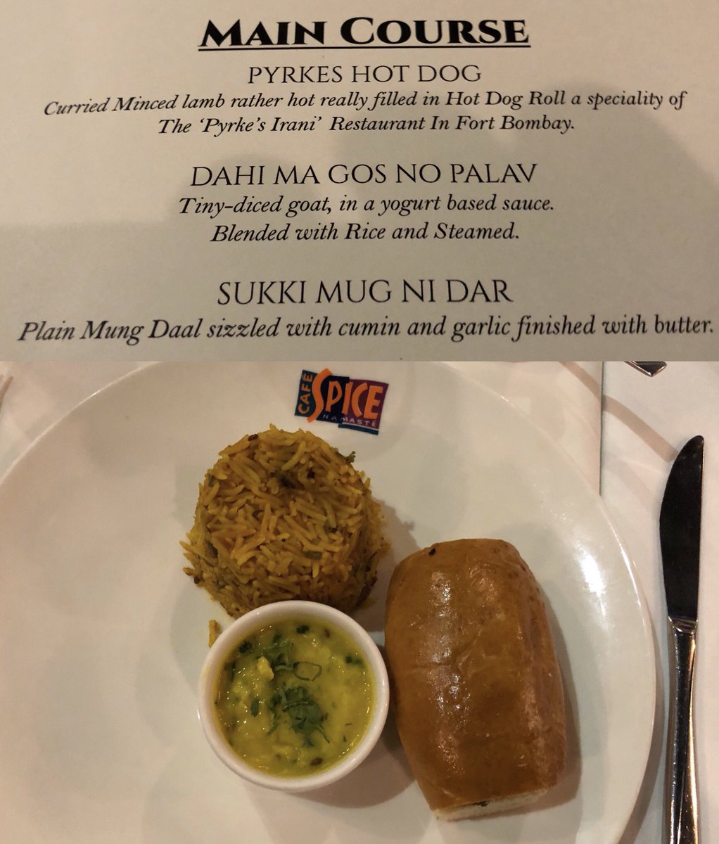 CafeSpiceNamast's tweet photo. Namaste! A sample of rare #Parsee heritage cuisine you can only enjoy at our #Khaadraas Supper Clubs! Book now. Next one Mon 21 May at 7pm! https://t.co/FZ20rAiWVQ