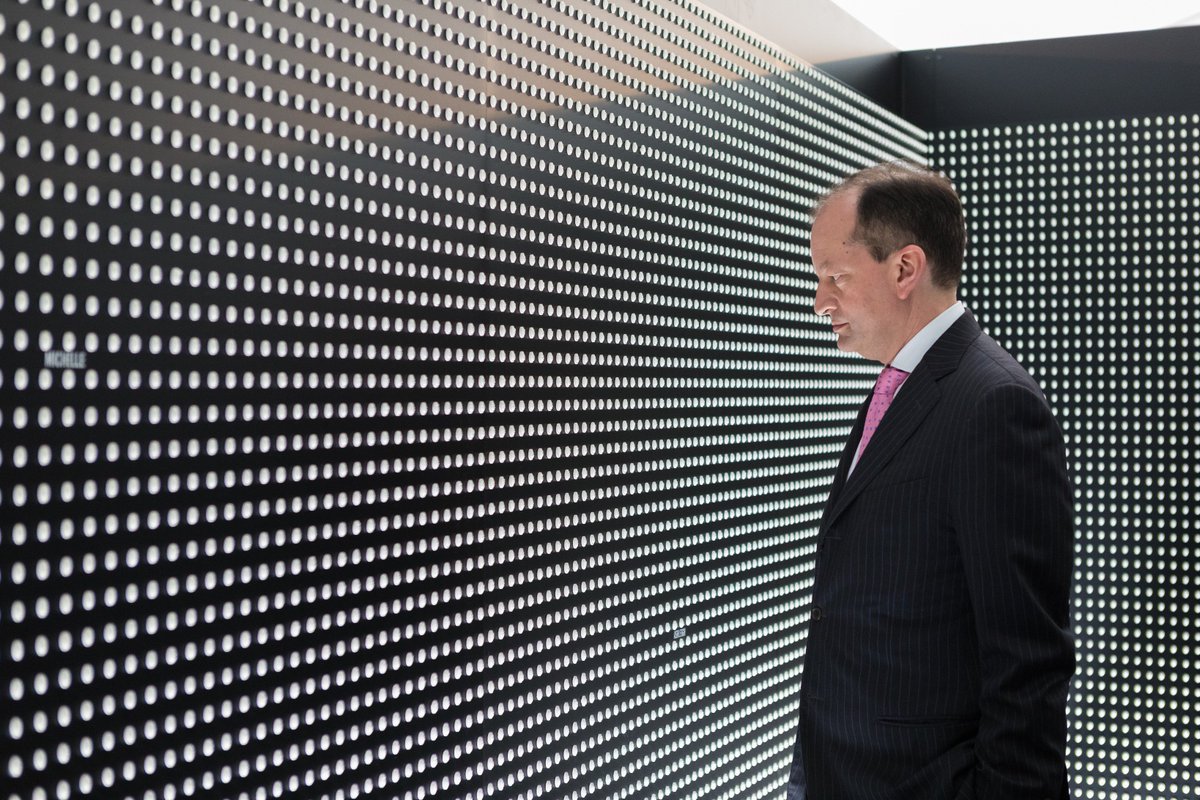 U.S. Secretary of Labor Alexander Acosta at the National Safety Council's "Prescribed to Death" memorial to the victims of the opioid crisis.