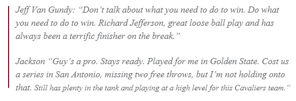 REASON 11: Jackson once used his announcing gig with ESPN to throw Richard Jefferson under the bus on national television.(via  http://awfulannouncing.com/nba/marc-jackson-called-out-former-player-richard-jefferson-for-costing-warriors-playoff-series-vs-spurs.html)