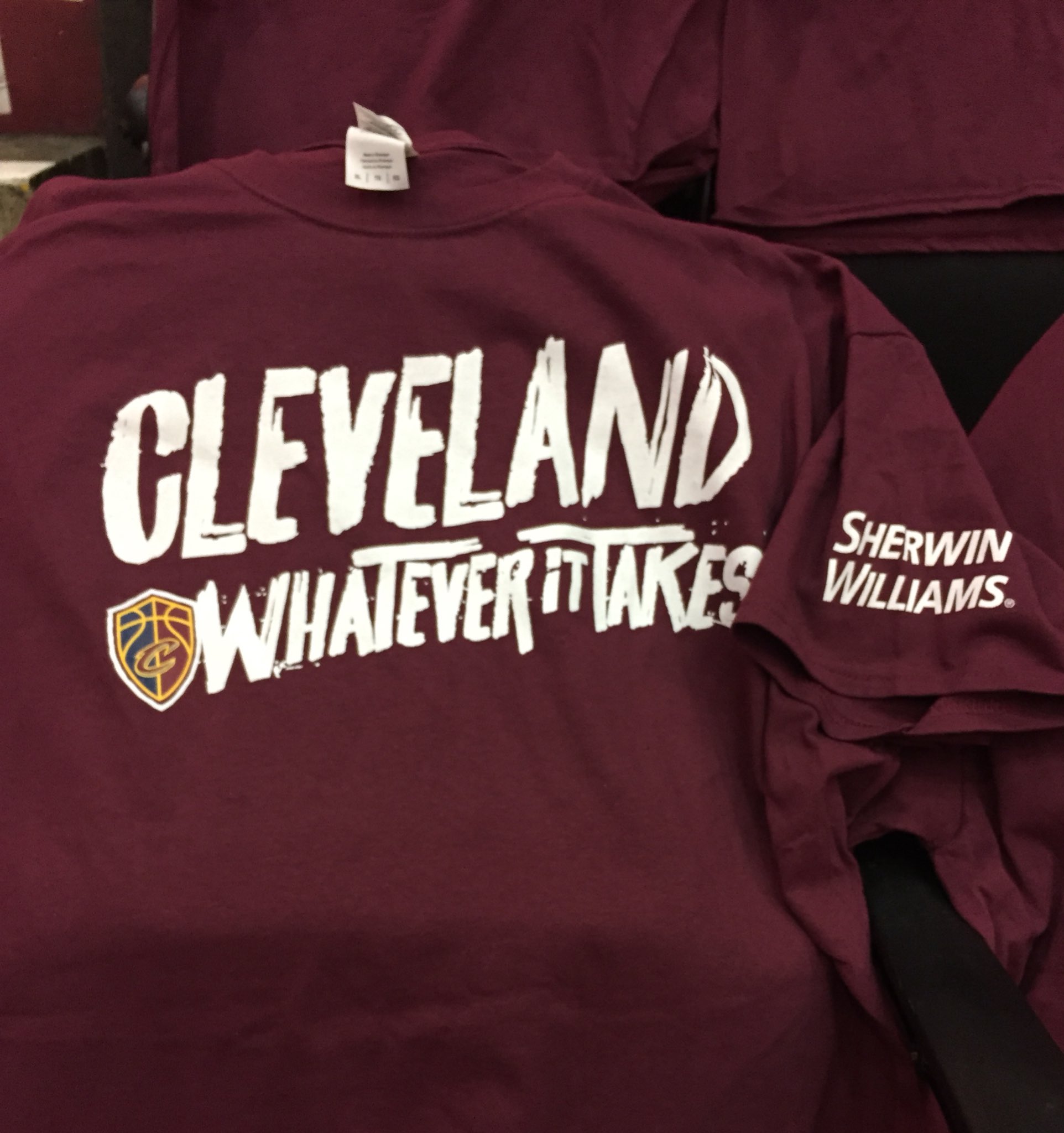 Cavs shirt whatever it takes hotsell