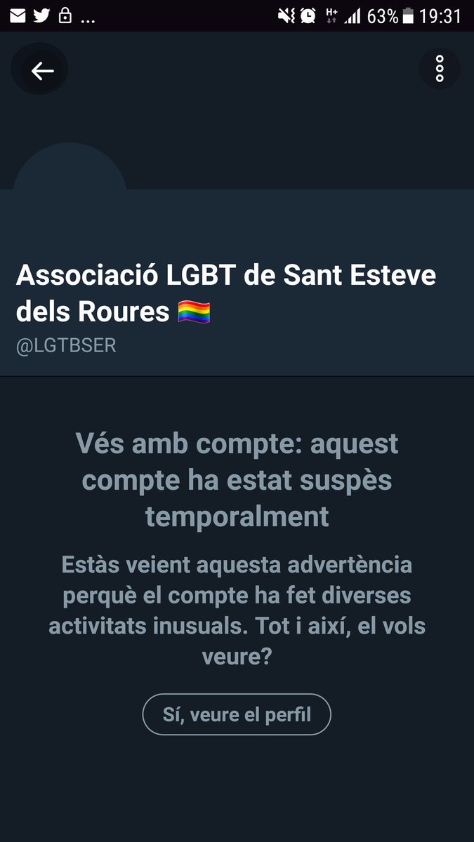 LLIBERTAT! LLIBERTAT D'EXPRESSIÓ! TOTS SOM <a href="/LGTBSER/">Associació LGBT de Sant Esteve dels Roures 🏳️‍🌈</a> !