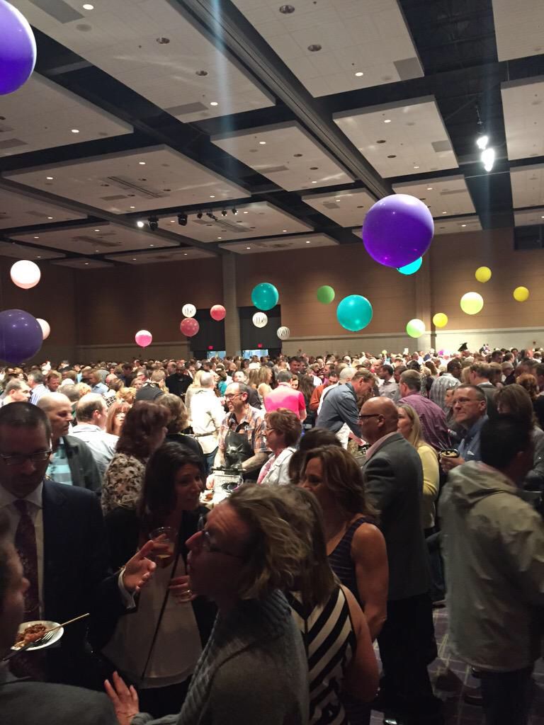 Reneta22's tweet photo. Don’t be left out on Sat! Join this crowd at @grandwayne and get your @ParkviewFDNs #CookinMen18 tix here! 🎈 

https://t.co/RrqIqSvrLu https://t.co/pFGP5jhBMA