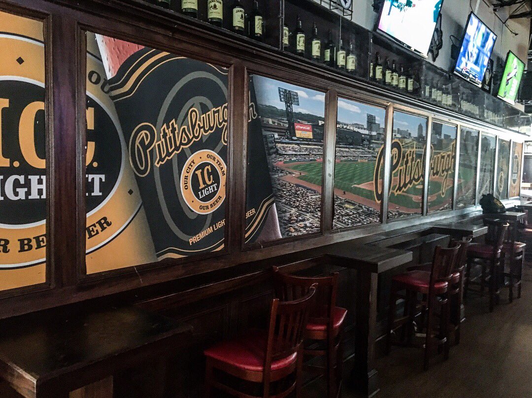 iclightbeer's tweet photo. Bucco season is NOW! Grab an I.C. Light bucket and check out the Iron City mural on the North Shore all summer long! ⚾️ @Pirates @McFaddensPitt https://t.co/hgCSBaVt97