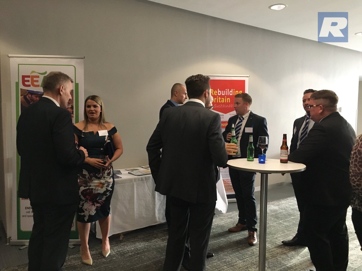 RilmacGroup's tweet photo. The #Rilmac team at the #EastMidlands #EnergyEfficiencyAwards by @EEandHHAwards looking forward to the main event.  https://t.co/kdIE6tFPnY https://t.co/MStw1zYebx