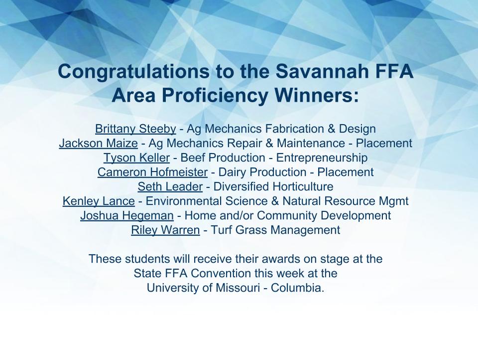 Savannah_FFA's tweet photo. #SavageAg #SHSProud https://t.co/g1DgaX1cDh