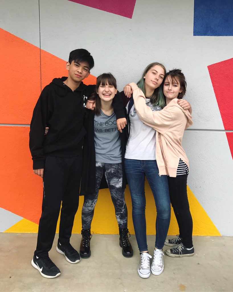 jessiefranksofc's tweet image. CS Arts friends! ❤️ #CSArts #friendship