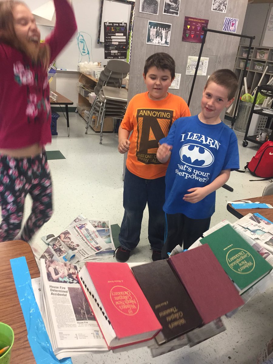 JJ_Hawk's tweet photo. Newspaper Book Bridge! @STCElementary @IDODI #stcr13 #stc_challenge https://t.co/RqzmEr3QYT