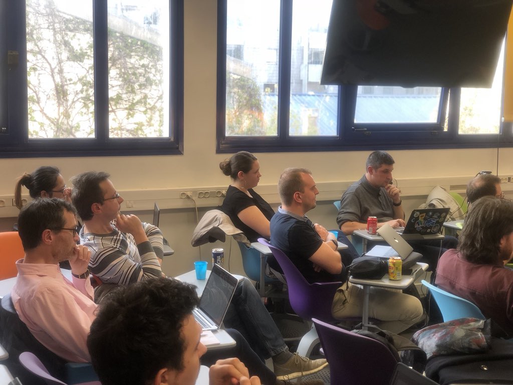ecole_ipssi's tweet photo. Le #meetup a commencé dans la bonne ambiance 🤩
@zendfr_org à l'#IPSSI sur @Zend Expressive et le Domain Driven Design par @nicoz86 et @florentblaison
#meetupIpssi #IPSSI #dev #CodeBlack #code #coding #EcoleInformatique #Ecolenumerique #IPSSIParis #zend #alternance #php https://t.co/cFhCsee2AO