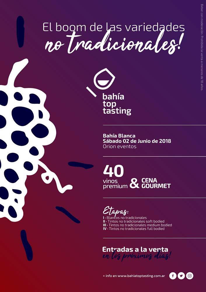 BahiaTopTasting's tweet photo. Más de 18 Variedades No Tradicionales en la edición 2018! Felicidad nao ten fim😃 
BTT 2018 comunicando diversidad!!! 🤙🤙 https://t.co/bph2c2QcTo