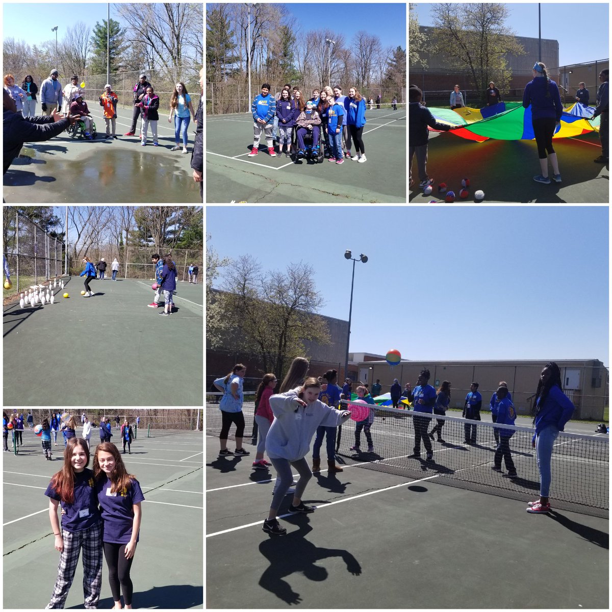Mr_TaylorDungey's tweet photo. Inclusion Play Day was a huge success. Our NJHS made this a special and memorable experience! #cmsnjhs @CatonsvilleMS https://t.co/aL3Pw0lOqF