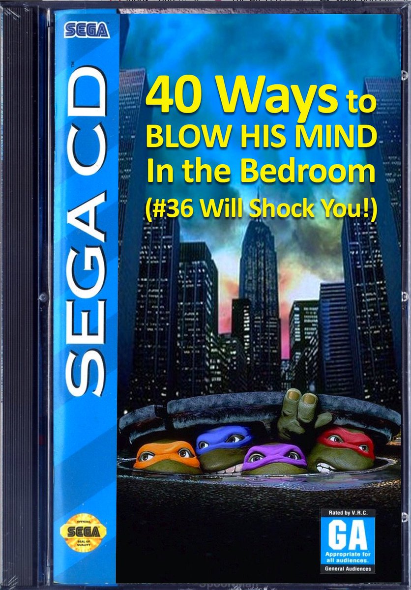Sega Cd Games On Twitter 40 Ways To Blow His Mind In The