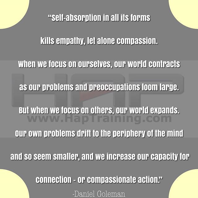 HAPtraining's tweet photo. Words to think about as you carry yourself through your world. Practice empathy and compassion in ALL you do! https://t.co/ecvtAAT9XQ https://t.co/WS83JvApoQ