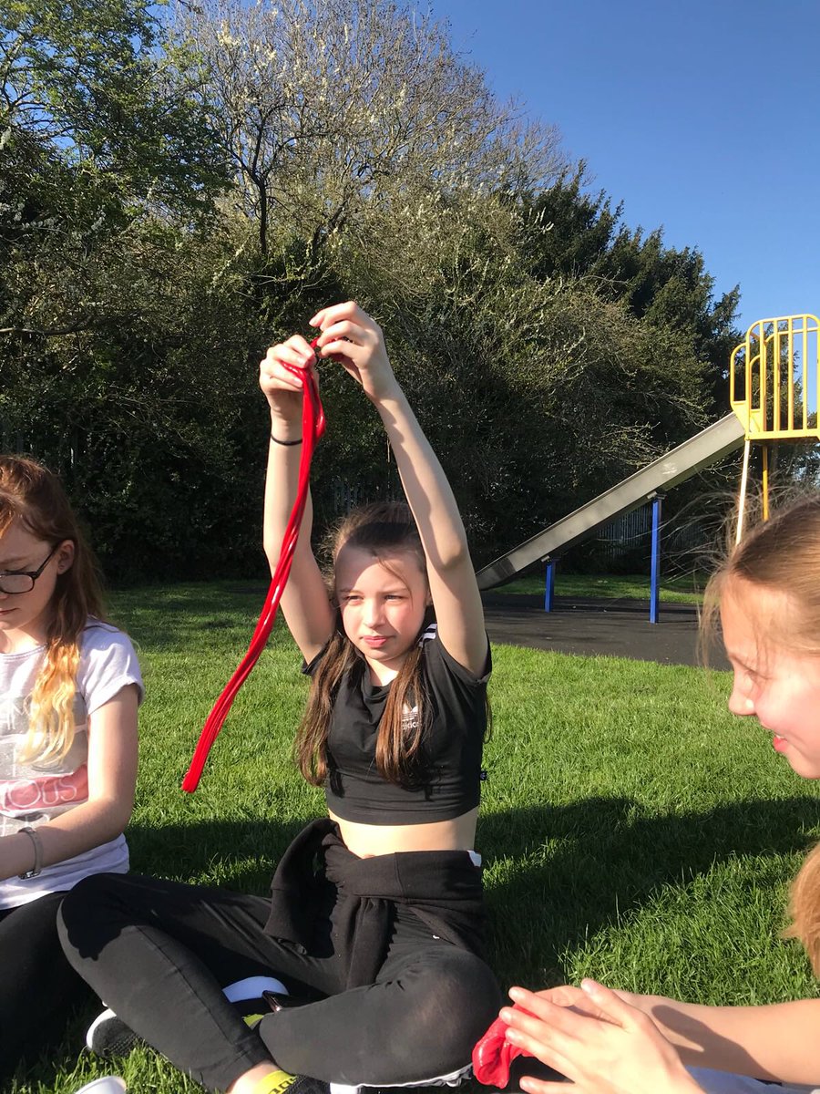 Making slime in the sun shine at Wednesday Club <a href="/clubsforyp/">ClubsForYoungPeople</a> <a href="/Duston_PC/">Duston_PC</a> #year6