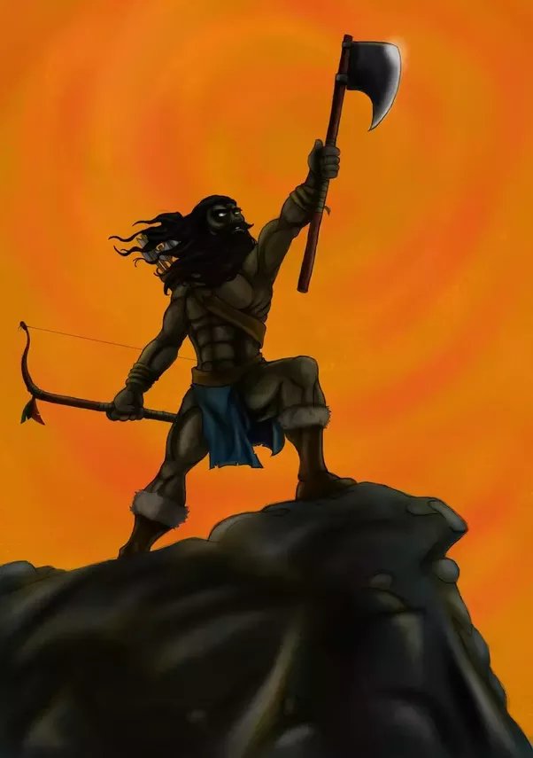 At that time, earth was being ruled by Kshatriya kings who had lost their ethical roots. They were committing atrocities on their people. Greed, lust, selfish interests formed the core of their behavior. The Son of Jamdagni would put an end to their terror.  #ParshuramJanmotsav