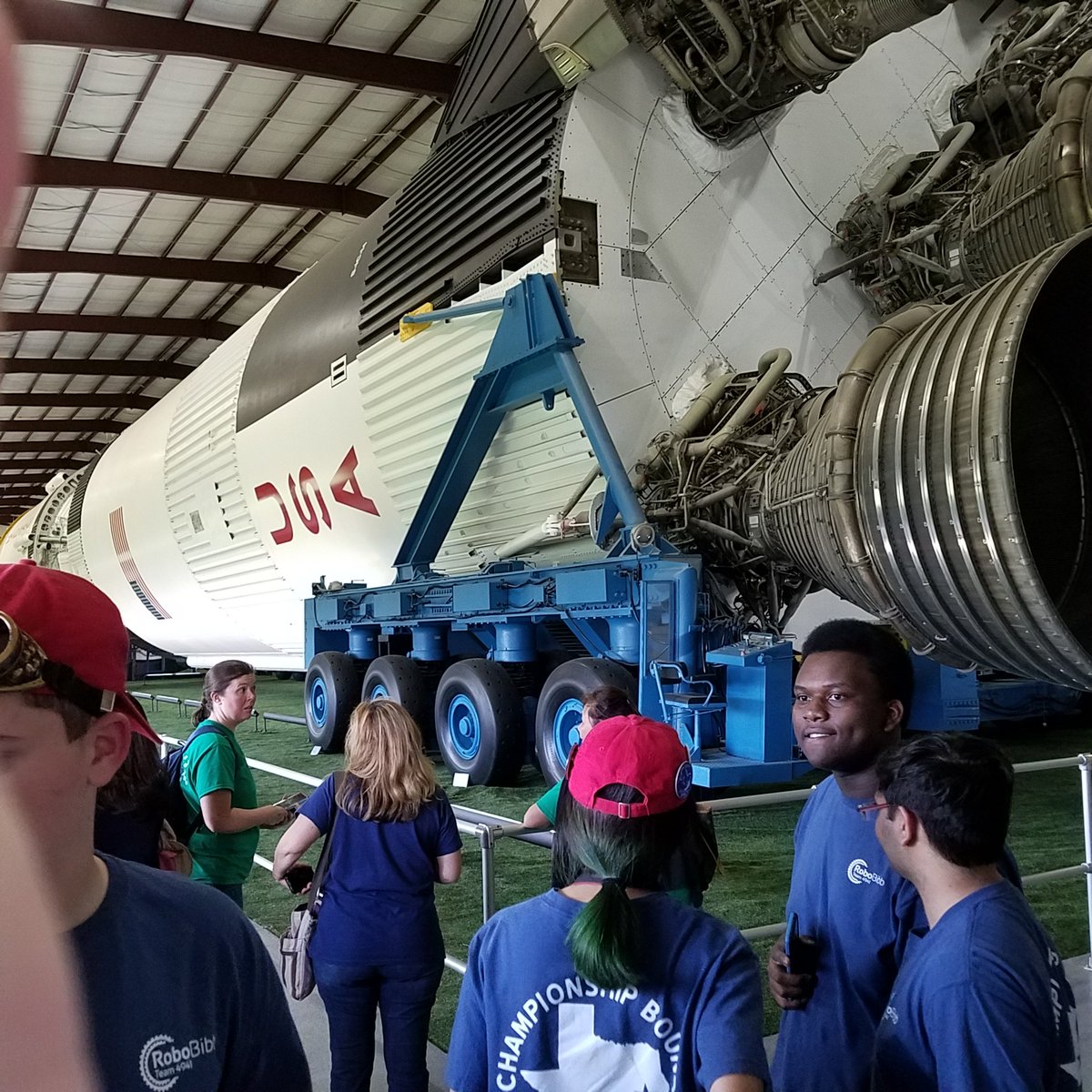 Team visit to Johnson space center!