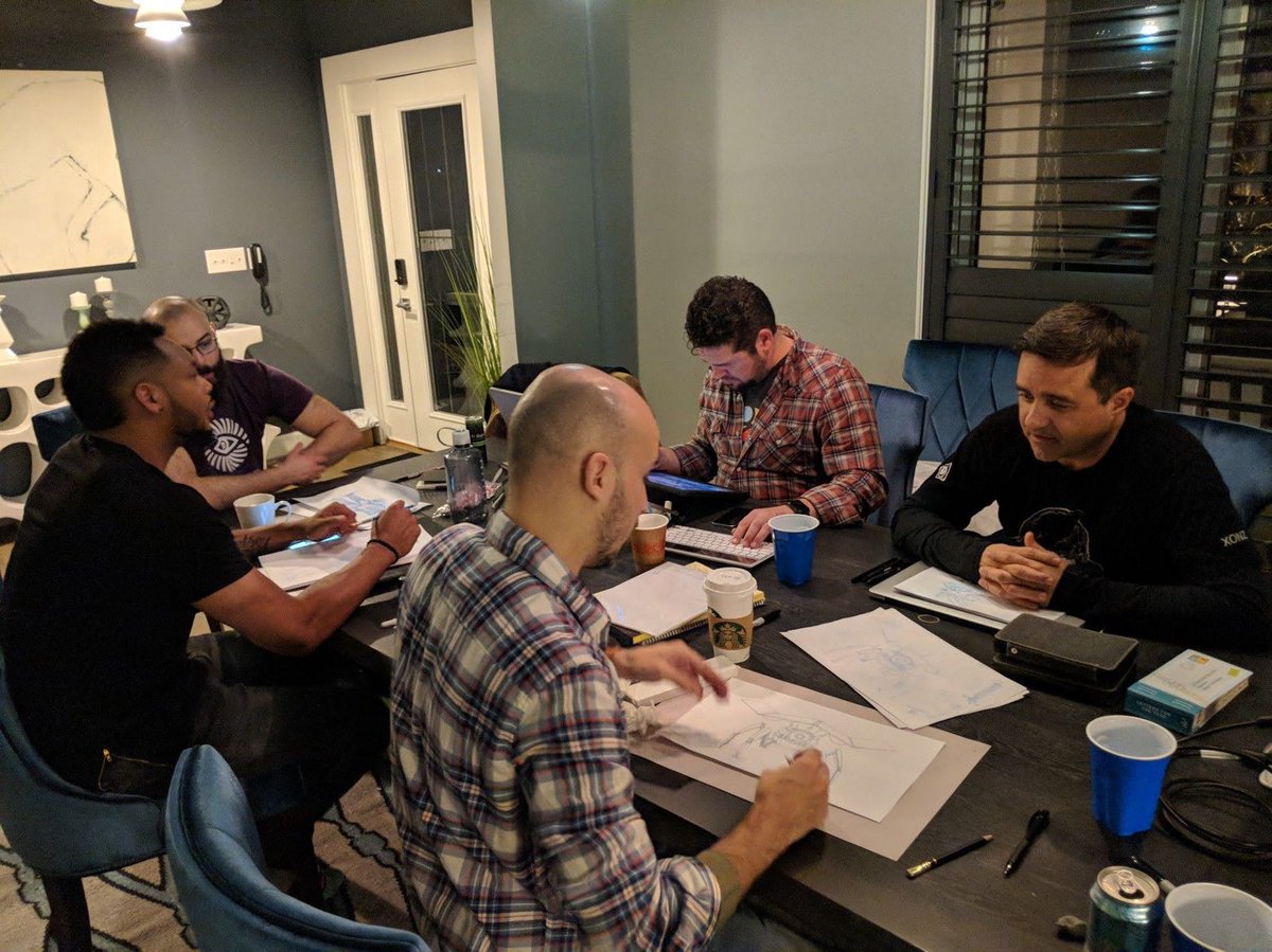 What happens when you invite a dozen professional artists — writers, game designers, painters, illustrators, filmmakers, musicians — to work together under one roof for three days of ideation, collaboration, and creation? 

Find out: buff.ly/2GMNLlD