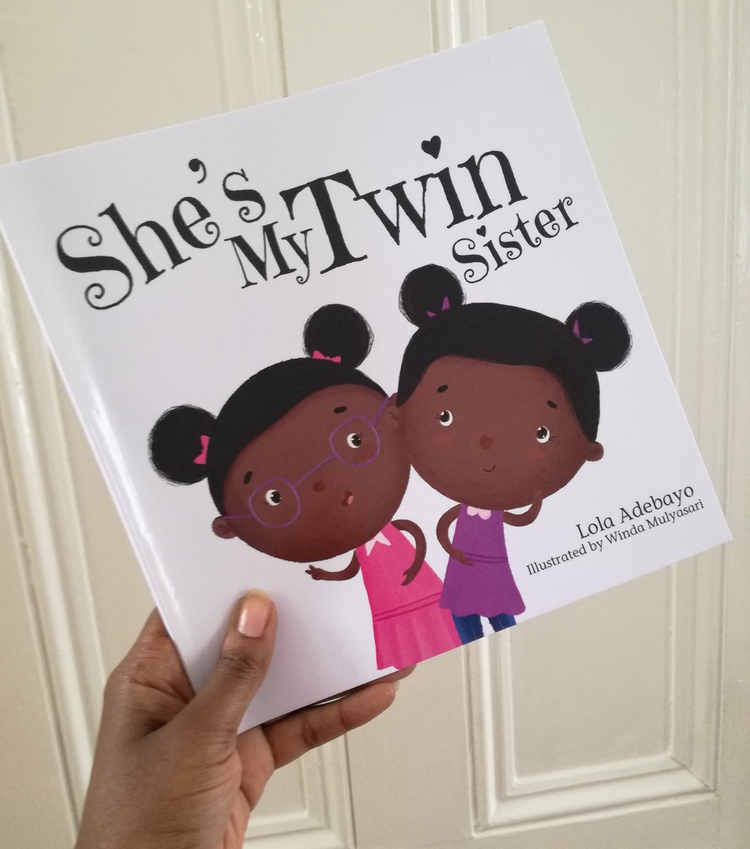 BooksByDavina's tweet photo. Today, we're reviving #RileyRecommends to put the spotlight on She's My Twin Sister by Lola Adebayo. Despite being twins, Amel and Amira are very different – but they share a special bond as sisters. A beautiful tale of both friendship and sisterhood. https://t.co/qJx11rcjli