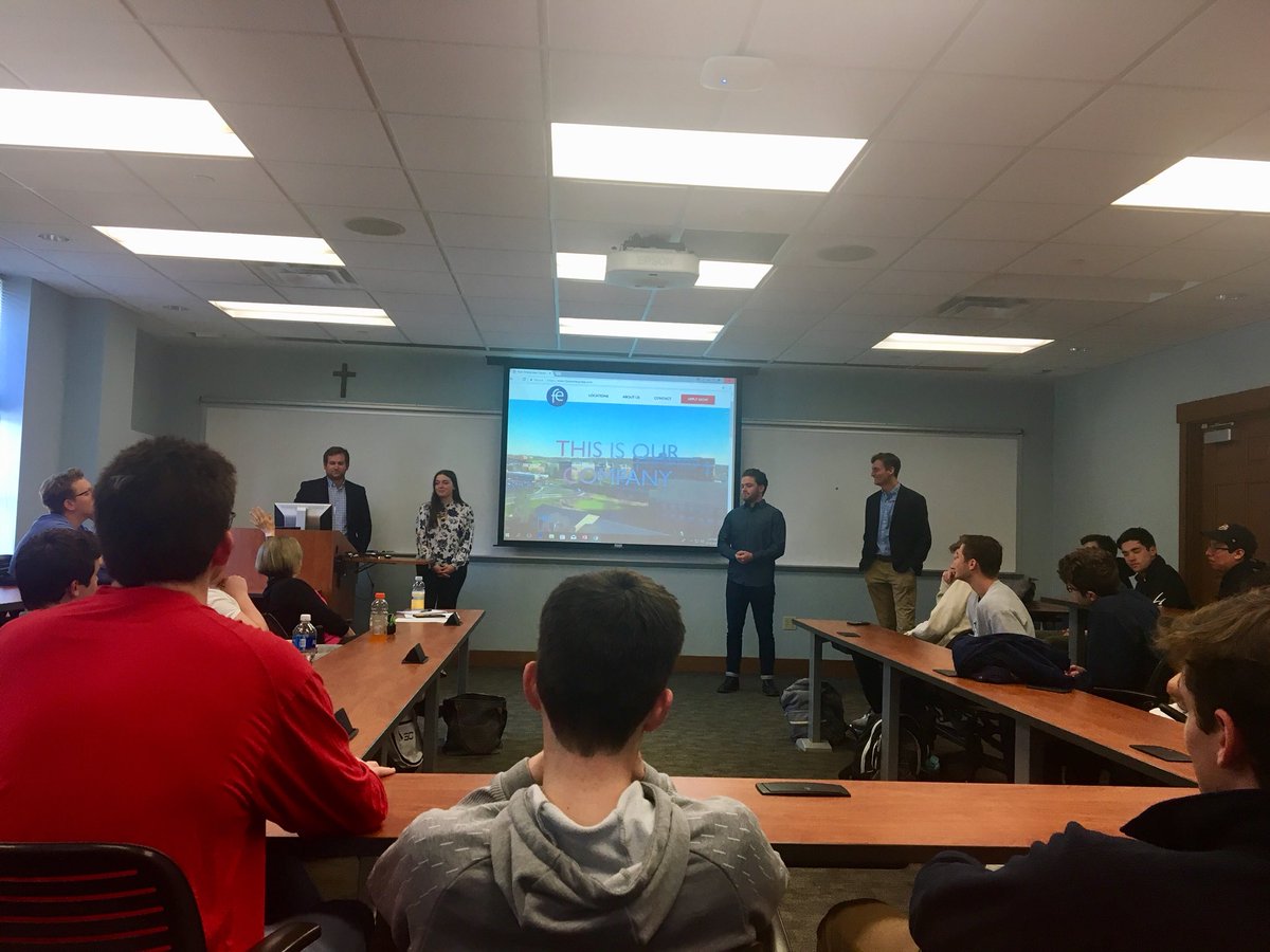 daymag's tweet photo. How did @FlyerEnterprise become the fourth largest student-run business in the nation? “Passion, purpose, and commitment to the Dayton community” #Stander2018 @UDstander https://t.co/LWBNZOn32C