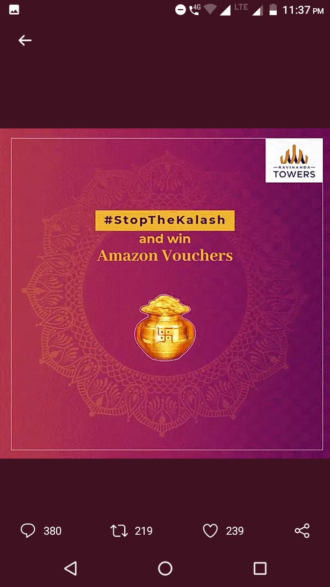 justtlilyyy's tweet photo. @RNLandmarks Here's my perfect screenshot!
#AkshayaTritiya 
#StopTheKalash 
#AmazonVouchers 
#ContestAlert 

Join 
@sia_13_ 
@indu_19__ https://t.co/7Ctf4aW4SC