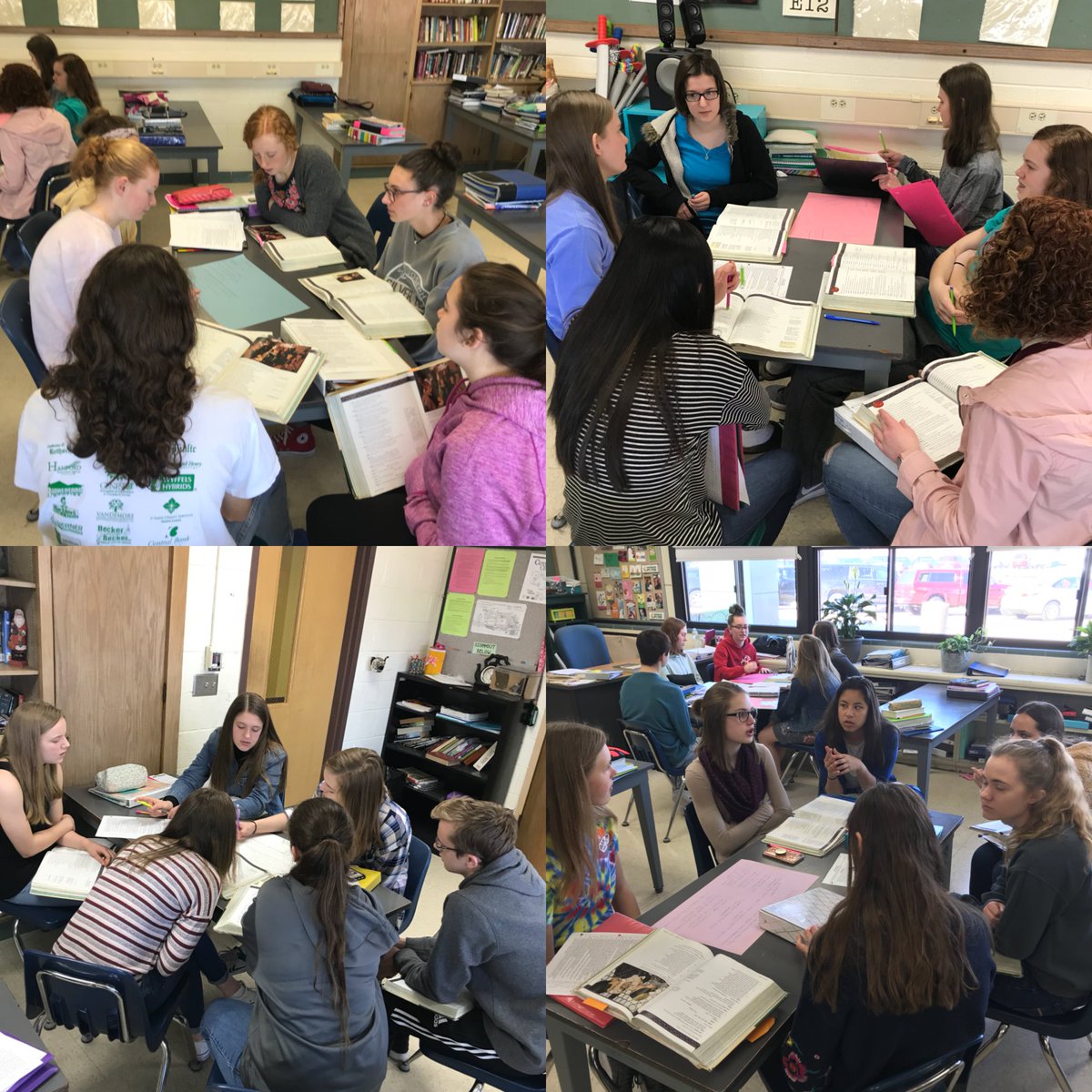 MrsSchneden's tweet photo. Introduced the Question Formulation Technique (QFT) to my E9 Honors kids as part of our study of Romeo & Juliet. Engaging addition to the @englishcomp Crafting Questions concepts I’ve used for years. @TeachThought @RightQuestion #ghsroom17 #growthmindset #questioningstrategies https://t.co/Vx4pDVictK