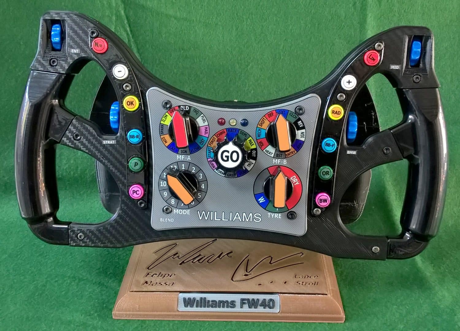 WILlIAMSF1RACING WHEEL