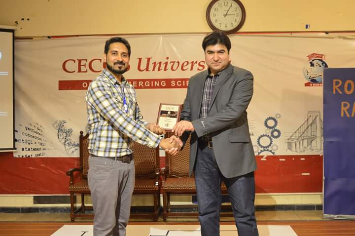 alidurrani88's tweet photo. Witnessed a high level tech competition #ROBORACE2K18 in #Peshawar by @ieeececos at @cecosofficial. Way to go boys https://t.co/k1WJkH6KeL