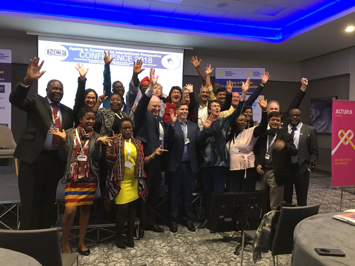 vicrayner's tweet photo. Few fantastic memories from #ageingincommon #ncf2018 - wonderful 3 days and so grateful to amazing speakers including @DrJohnBeard @drjanetownson @JulienneMeyer @SmithSloan @sailesh2000 @DavidJ_Brindle @sfhosali @PaulBurstow and many more - and of course fab @NCFCareForum team! https://t.co/SMGf90gmQQ