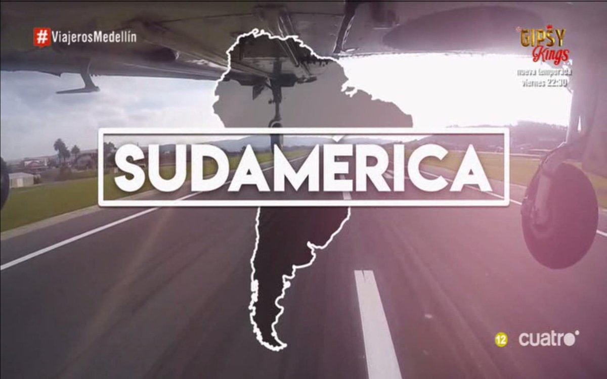 viajeroscuatro's tweet photo. ¡Hazte hueco en el sofá porque arranca #ViajerosMedellín! Partimos desde @cuatro ✈ https://t.co/PfikYvoZPA https://t.co/KLIw52xiUJ
