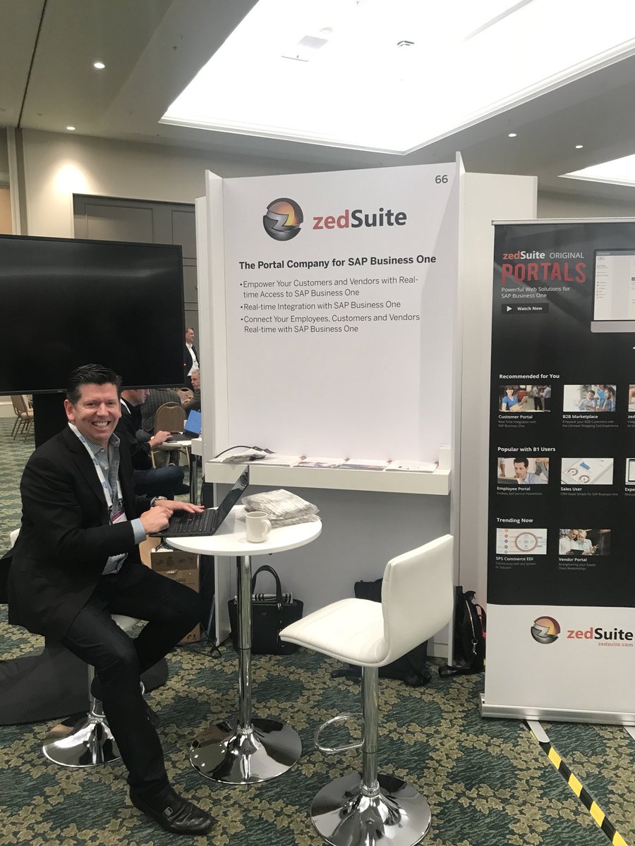 zedsuite's tweet photo. In Orlando sponsoring the #smbinnovationsummit2018 for #sapbusinssone. Drop by our booth and talk everything #portals https://t.co/o5Fio3vvpZ