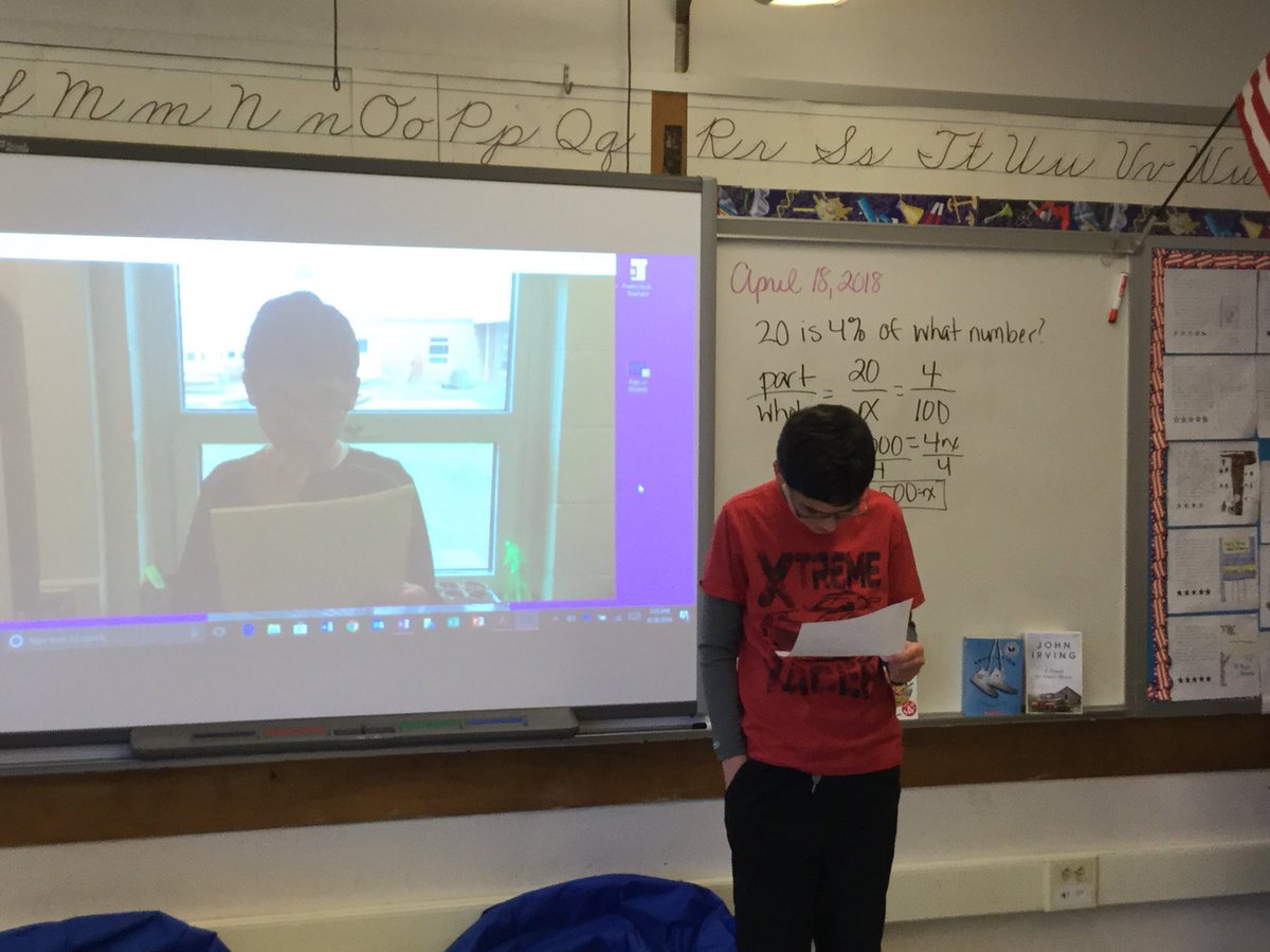 KateCarrollCB's tweet image. When one of your kiddos doesn’t like to present in front of a group, you record the speaking ahead of time! Great job, Miss Steele🙌🏻 @CBKutzElem @cbjjaffe #cbsdtech #cbsdinnovate