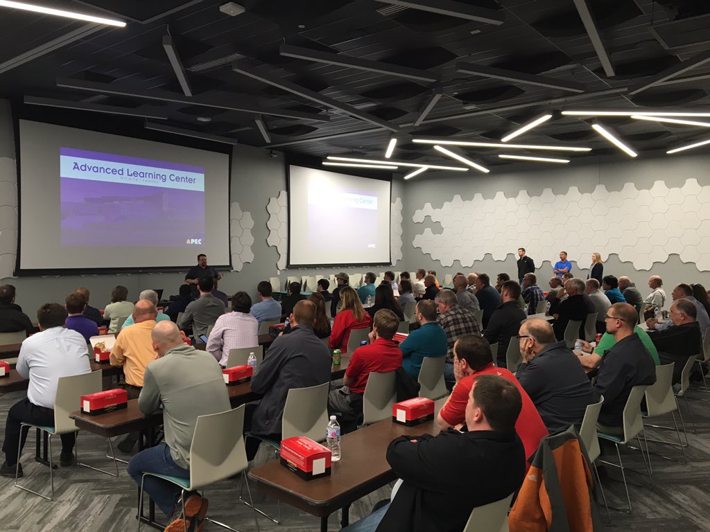 WichitaPE's tweet photo. WSPE/ASCE joint meeting, presentation and tour of the new Advanced Learning Library @wichitalibrary . Introduction and project history by City Council Member James Clendenin @jamieclen and @PECEngineers . https://t.co/Y6Aiv0SoSM
