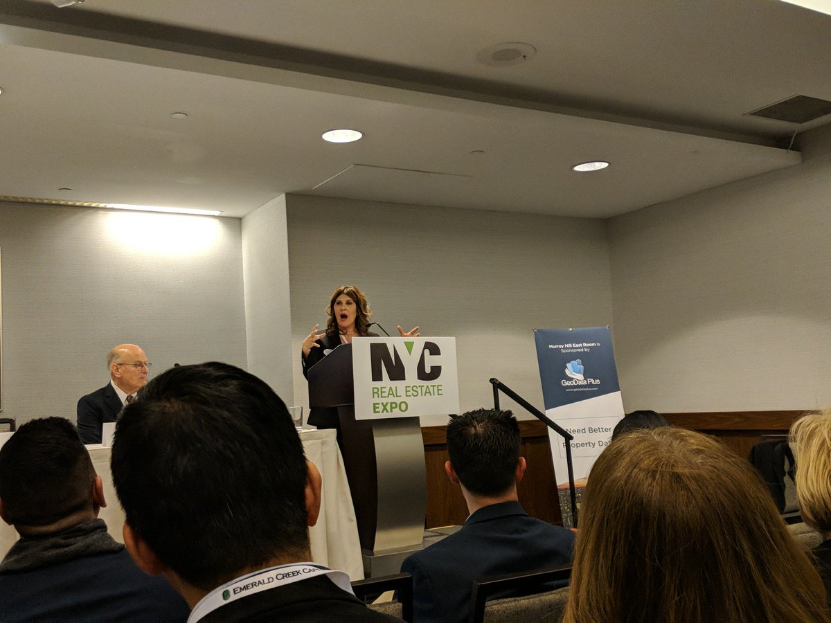 iBrews's tweet photo. "We are the lender liason." 

Such a thrill to (coincidentally) see Irene Amato @asapmortgage speaking here at the #NYC #RealEstate Expo about the value of a mortgage broker. 4 yrs ago, after some bad big bank stuff, she helped us finance our house and the experience was amazing. https://t.co/9hbCCE6GQs