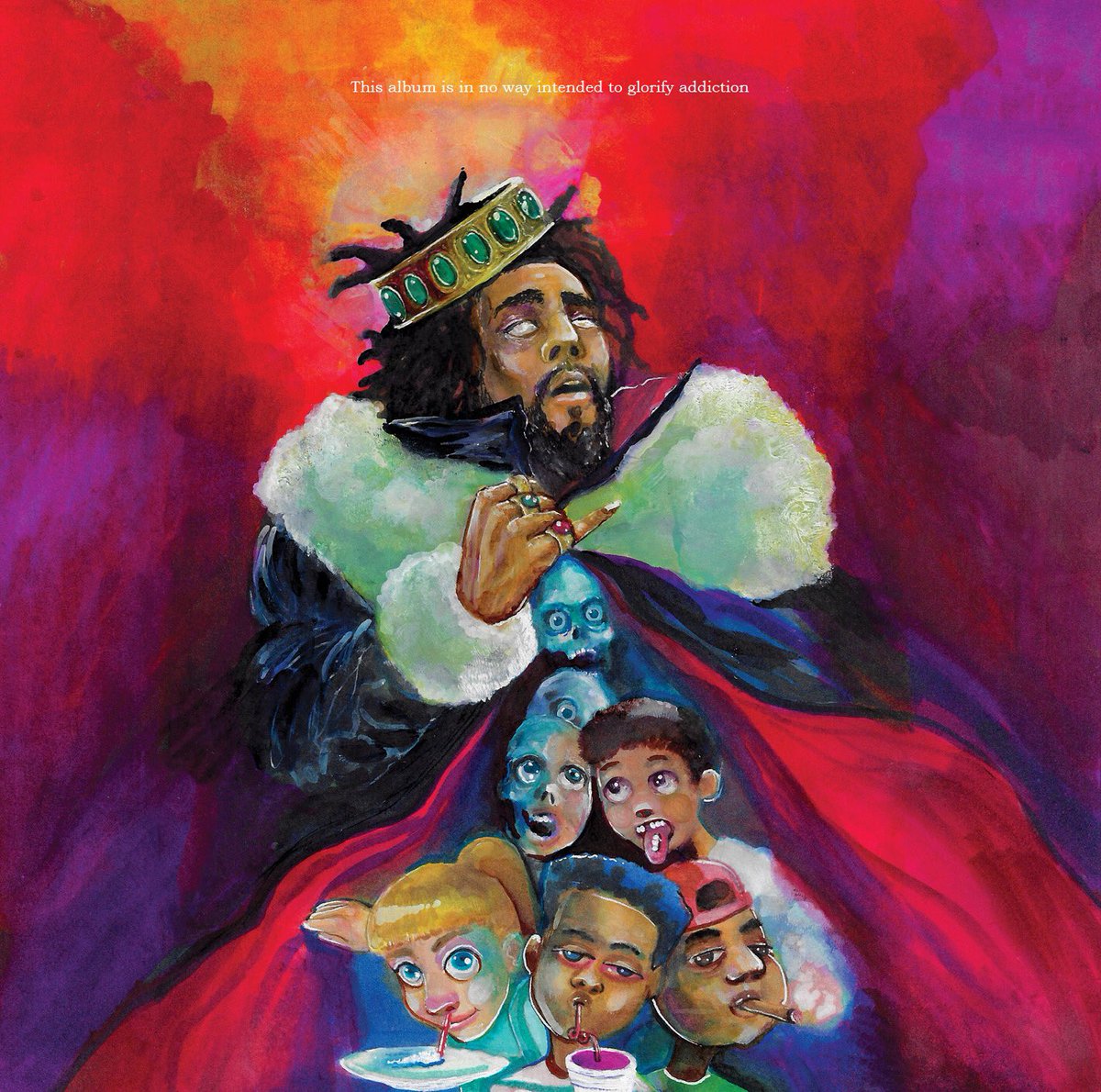 J Cole >> álbum "KOD" DbFbM7wV4AApT_k