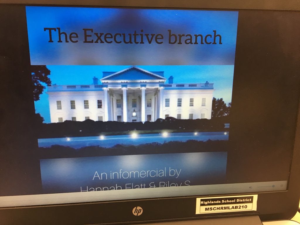 Kosior_J's tweet photo. Fantastic infomercials created in @RunRamsRun classes. Learning about branches of government @AdobeSpark #InShotVideo #iMovie @Powtoon #QuikVideoEditor #brightspots412 #dlpcoaching https://t.co/pWsLfqk5wD
