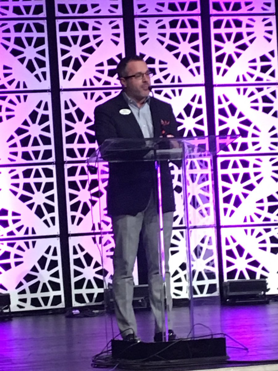 PSIServicesLLC's tweet photo. Dr. Rory McCorkle delivers the opening speech at today’s welcome lunch at OLC Innovate in Nashville. #OLCInnovate #psiEDU #EDUInfluencer https://t.co/Rp7GEY5wvb