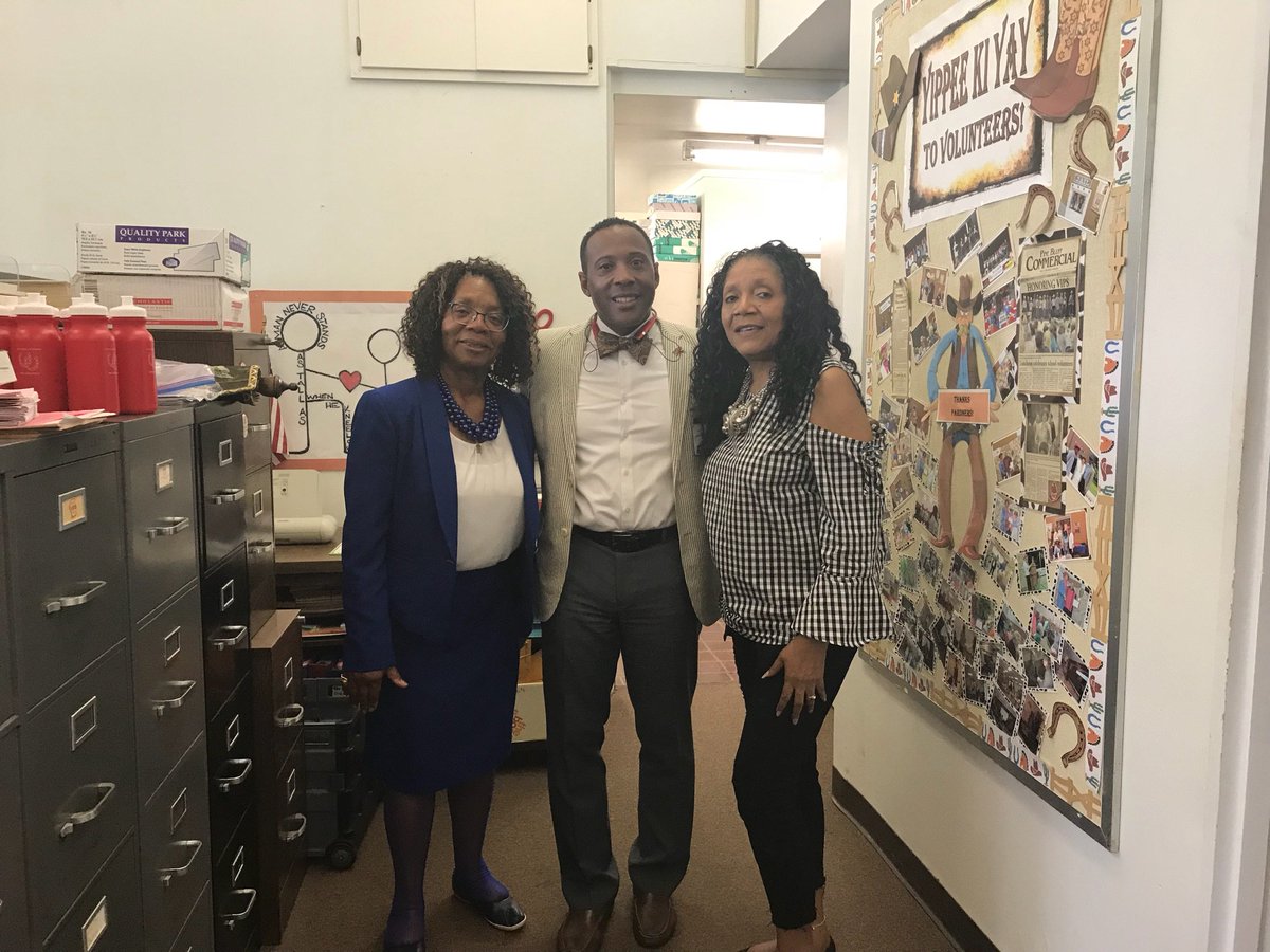 Celebrating Ms. Johnson (VIPS) and Ms. Jolivette (Parent Center).  We love you and thank you for ALL that you do!