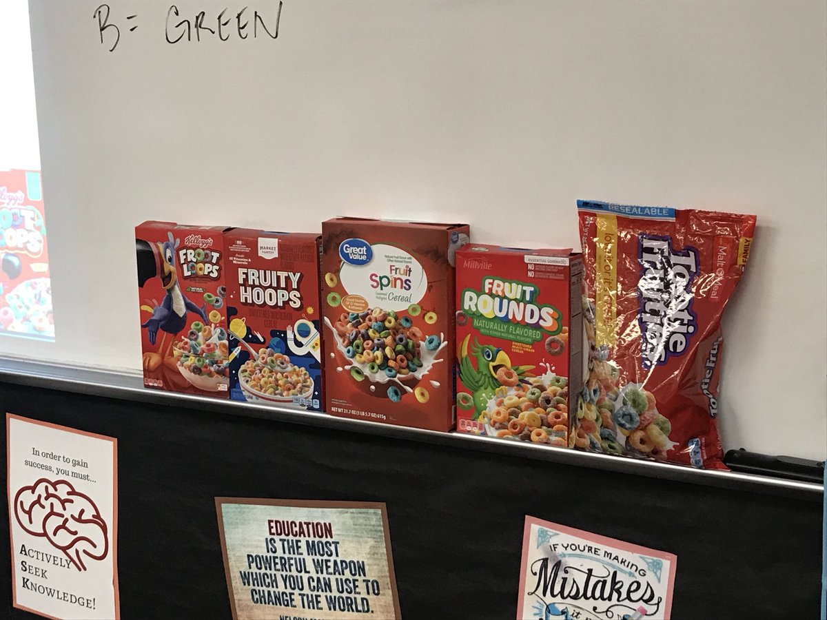 lawofthefarm's tweet photo. Hangin’ with @OPS_Burke @mrjdalton and Marketing 3-4 looking at National, Generic, and in-house brands!  #learningistasty https://t.co/xNmwgPK8ZG