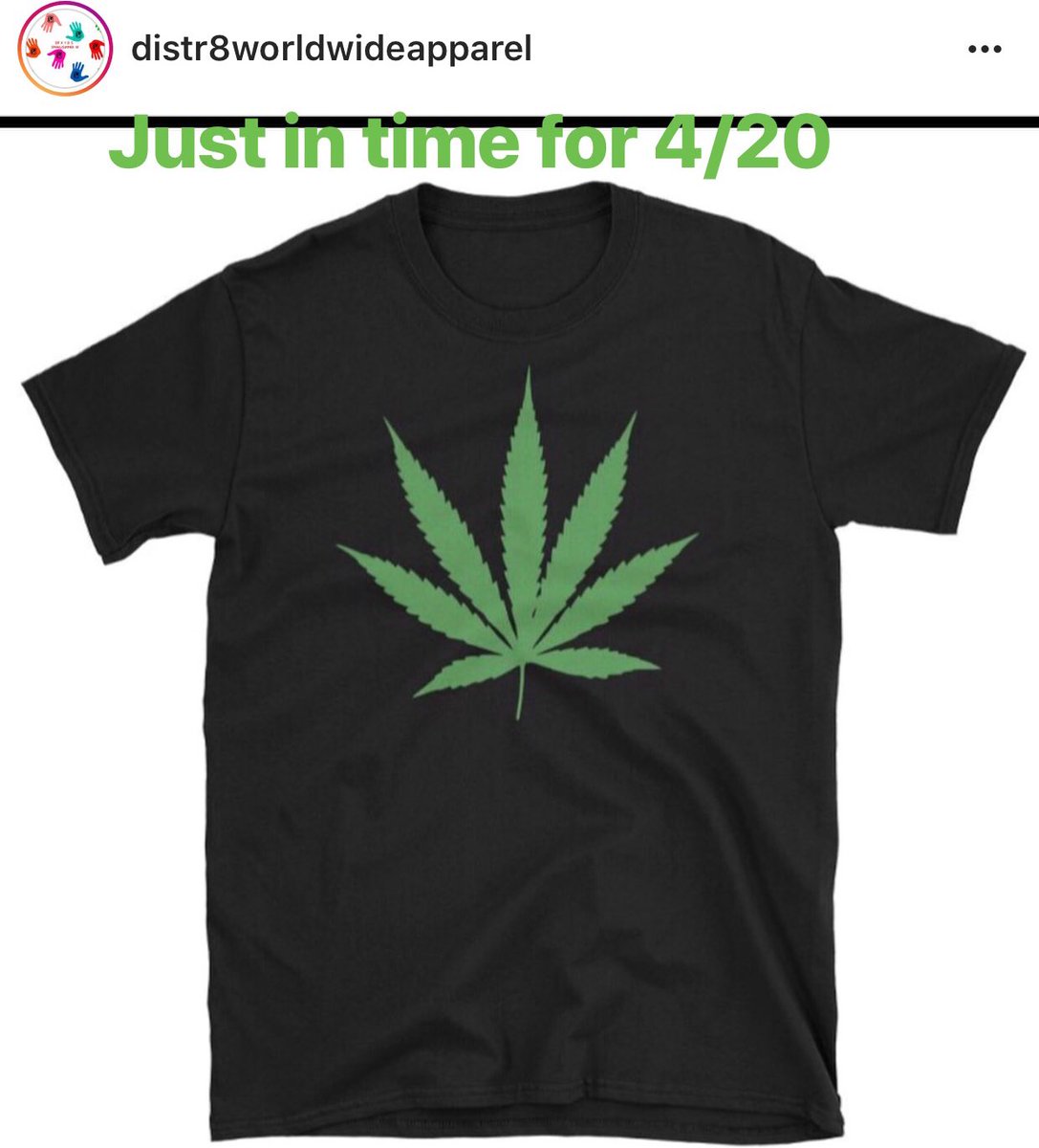 Distr8Worldwide's tweet photo. 4/20 edition District 8 Tee

https://t.co/2mqV4yHXeR or DM https://t.co/lMEa0VojK7