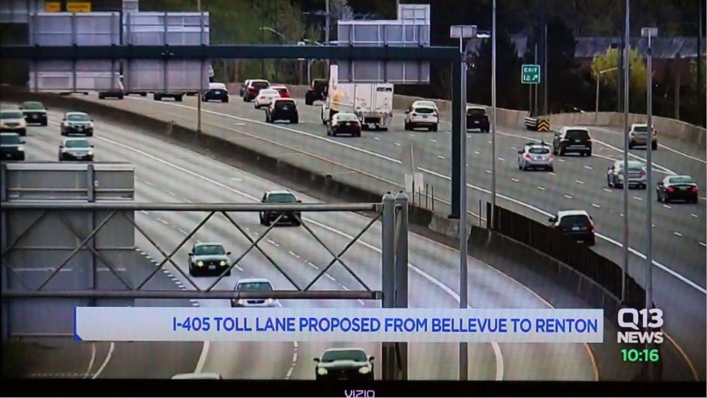 davehabz's tweet photo. Q13 News Report: Toll lanes to be extended to Renton https://t.co/qIPCEvqUhd https://t.co/yy4xgIeSdZ