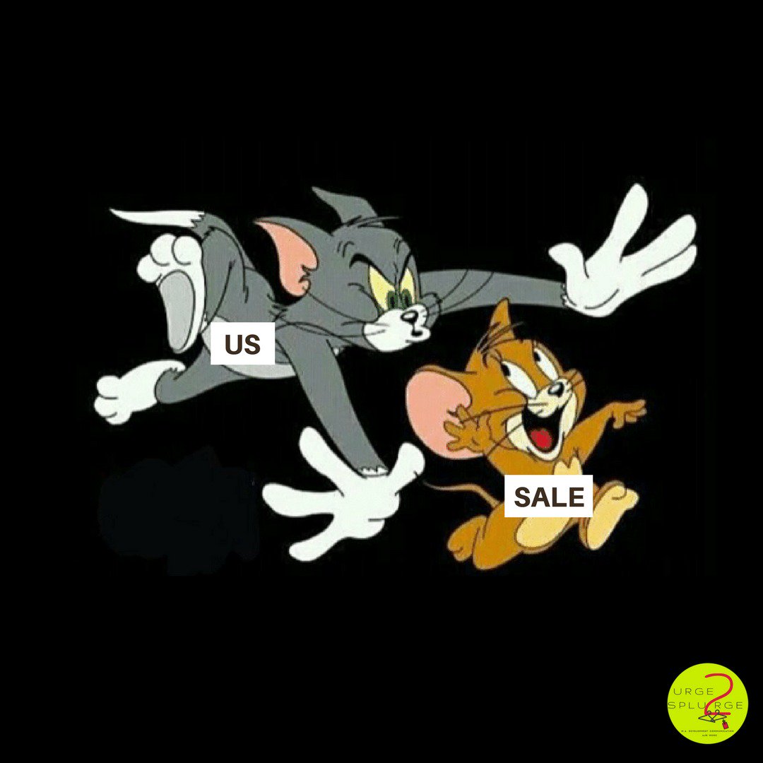urge_splurge's tweet photo. We run after sale the way Tom runs after Jerry.

#urge2splurge #consumerism #materialism #consumerRights #health #environment #defeatconsumerism #sale #clothes #consumewisely #ajkmcrc #devcom #jmi https://t.co/3d3TKM9YxX