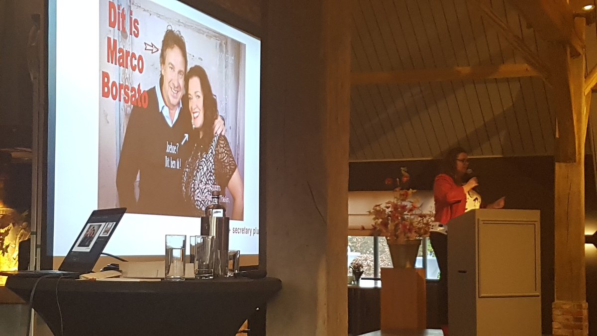 Tessa_Versluys's tweet photo. Nathalie is #PA van Marco Borsato en spreekt op de #DirectTeam booster van @SecretaryPlusNL #powerAssistant #upgradeyourself #learning https://t.co/jUmiJmmDrt